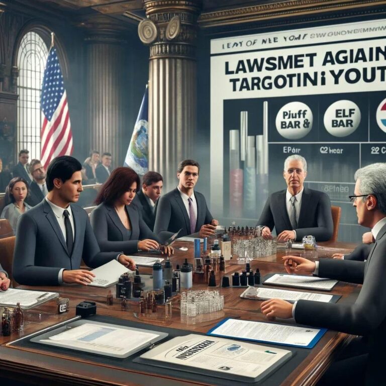 USA : New York intente un procès à l’industrie du vapotage