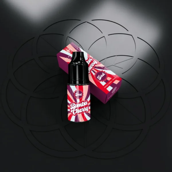 Bomba Cherry, e-liquide cerise et cassis frais de Flavor Hit, gamme Twist