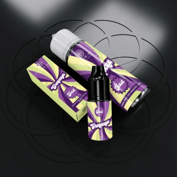 Grapaya, e-liquide raisin et fruit du dragon frais de Flavor Hit, gamme Twist