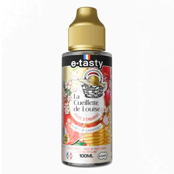 E-liquide Rouge d’embarras Bulles de Printemps e.tasty