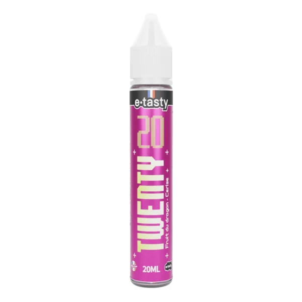 E-liquide Fruit du Dragon Cerise 20 mL de la gamme TWENTY par e.tasty
