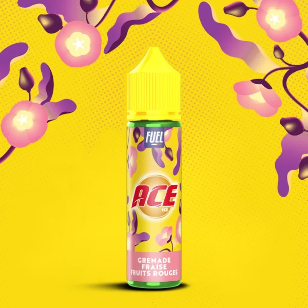 Grenade Fraise Fruits Rouges 50 mL - ACE